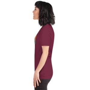 unisex-staple-t-shirt-maroon-left-67d6f523588bc.jpg