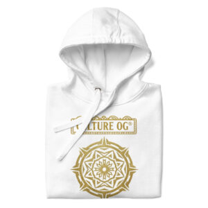 Culture OG Streetwear Hoodie – White Premium Unisex Pullover